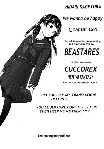 (Hidari Kagetora) We wanna be happy chapter two [Descensored] (English) [BEASTARES]